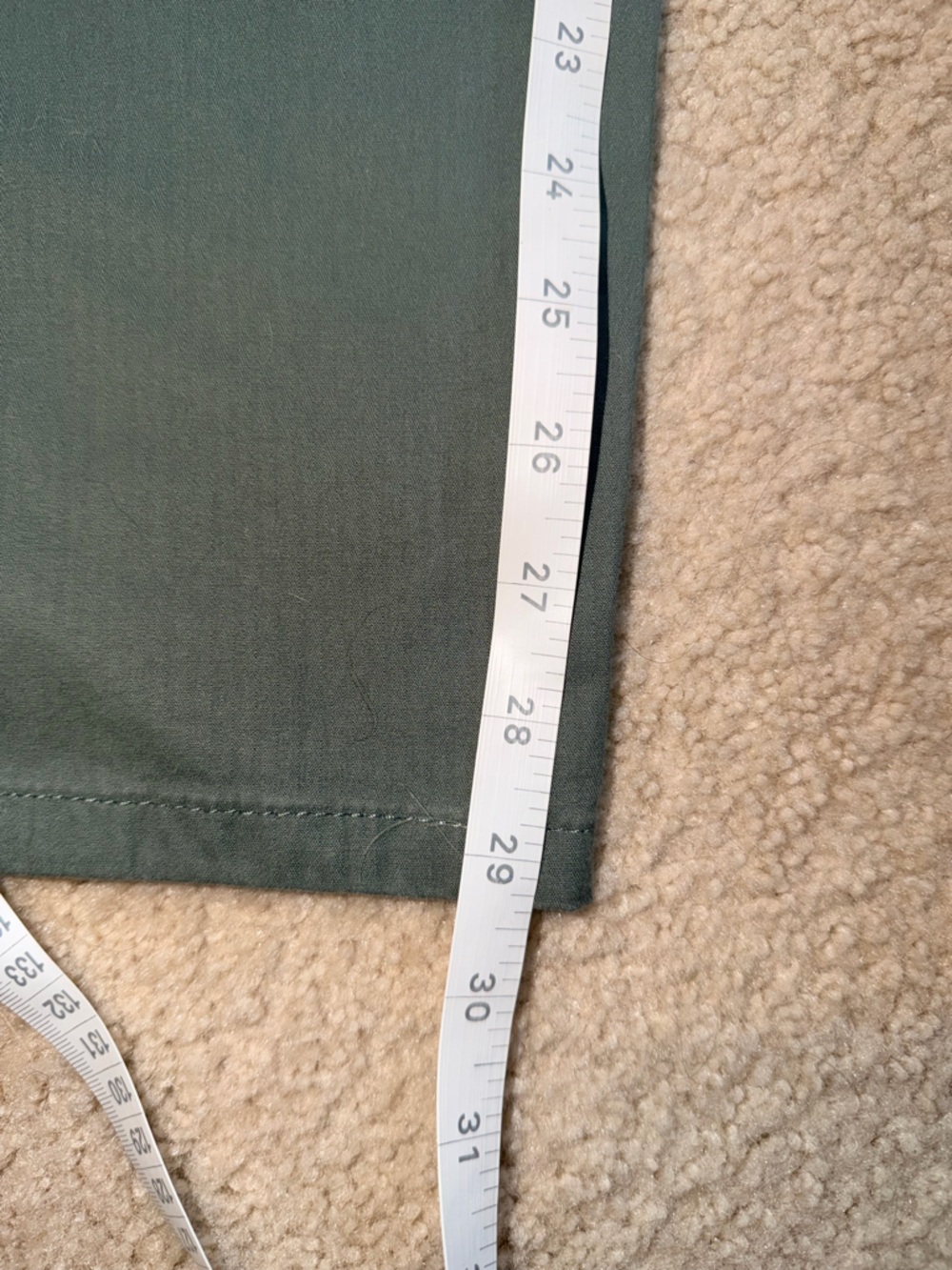 Lee Olive Workwear Chinos Cotton Pants. Women’s Size 10 with a 29” inseam. New! - Picture 3 of 5